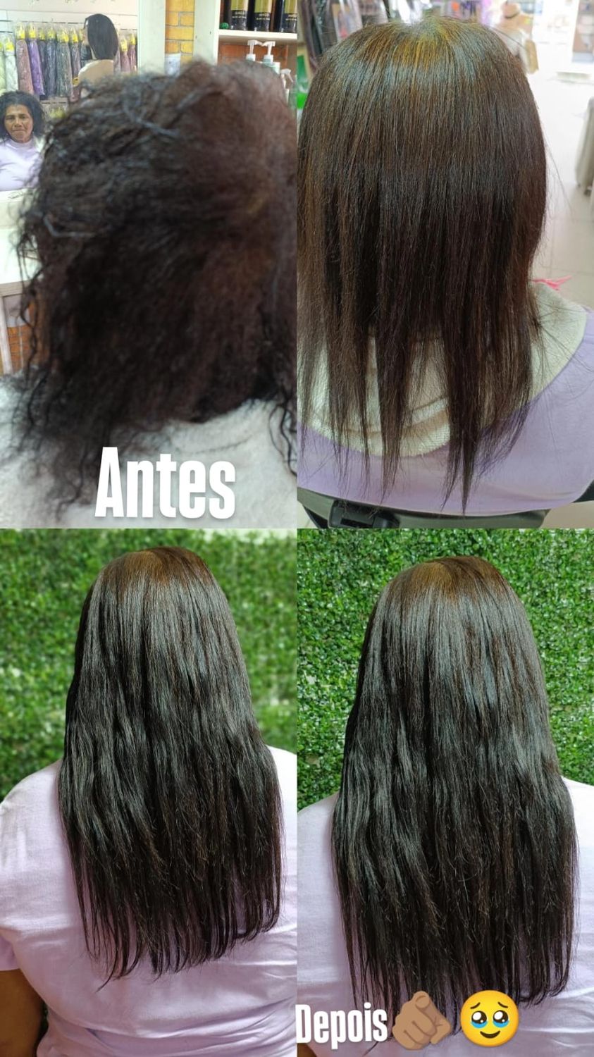 Resultado capilar real